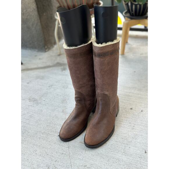 Matisse by Free People Women’s 9M Parker 12929 Brown Distressed Leather Boots - Picture 2 of 9